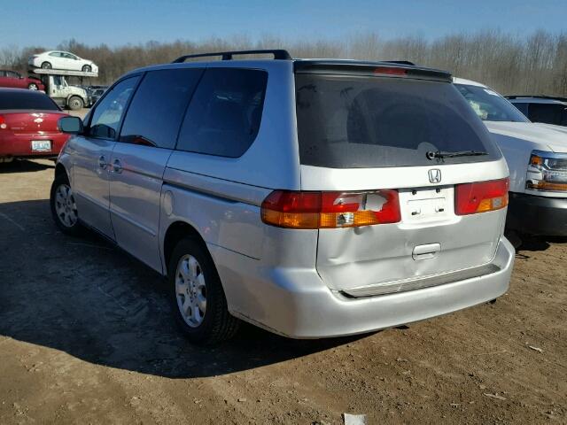 5FNRL180X3B155945 - 2003 HONDA ODYSSEY EX SILVER photo 3