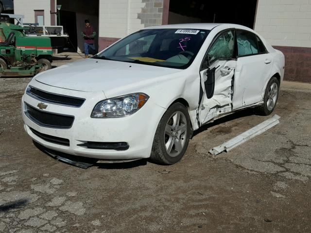 1G1ZA5E09AF105766 - 2010 CHEVROLET MALIBU LS Ağ foto 2