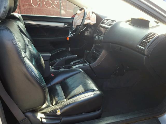 1HGCM72663A004713 - 2003 HONDA ACCORD EX SILVER photo 5