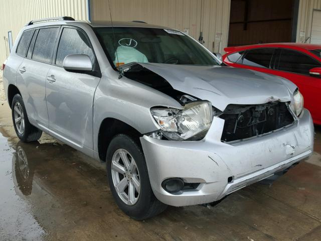 JTEDS41A082001008 - 2008 TOYOTA HIGHLANDER SILVER photo 1