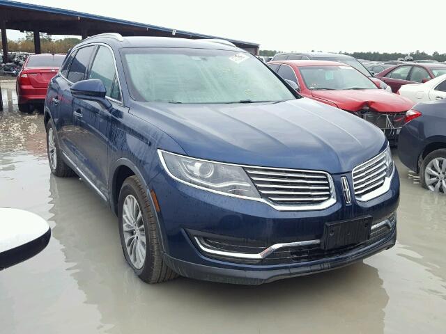 2LMPJ6KR3HBL31112 - 2017 LINCOLN MKX SELECT BLUE photo 1