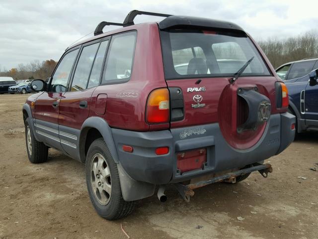 JT3HP10V2V7034184 - 1997 TOYOTA RAV4 RED photo 3