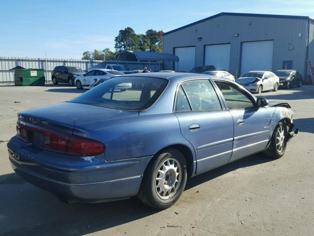 2G4WB52K3W1597704 - 1998 BUICK REGAL LS BLUE photo 4