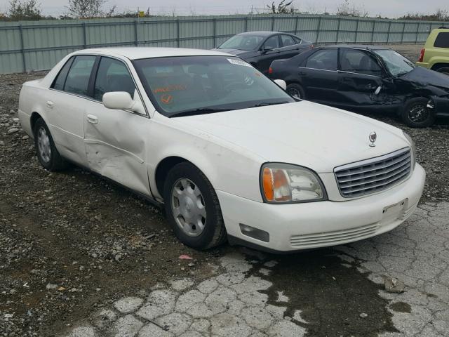 1G6KD54Y52U156575 - 2002 CADILLAC DEVILLE WHITE photo 1