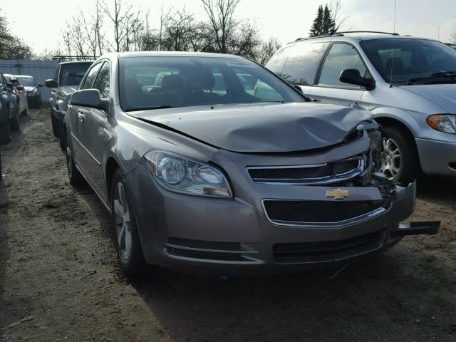 1G1ZC5EU3CF267148 - 2012 CHEVROLET MALIBU 1LT GRAY photo 1