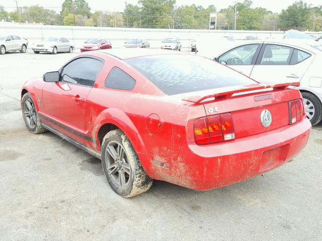 1ZVFT80N665259130 - 2006 FORD MUSTANG RED photo 3