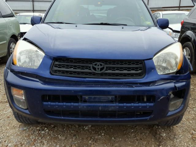 JTEHH20V636078685 - 2003 TOYOTA RAV4 BLUE photo 9