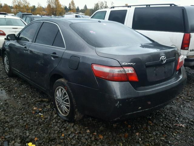 4T1BE46K98U732802 - 2008 TOYOTA CAMRY CE CHARCOAL photo 3