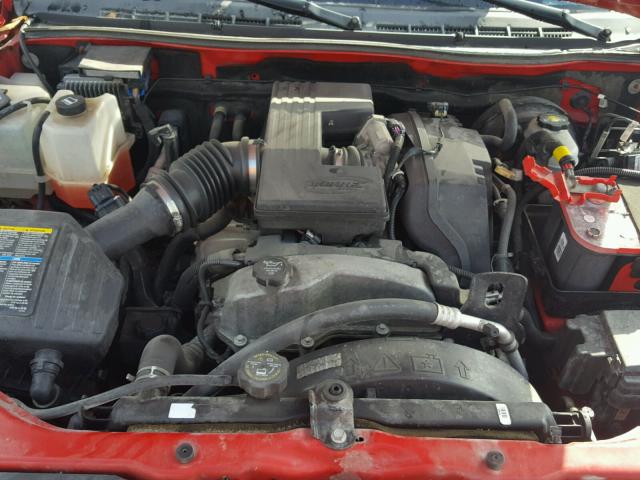 1GCCS14E798157591 - 2009 CHEVROLET COLORADO RED photo 7