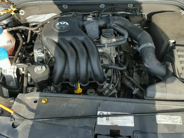 3VW2K7AJ0EM318396 - 2014 VOLKSWAGEN JETTA BASE BLACK photo 7