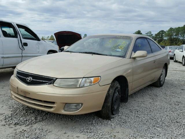 2T1CG22P7YC385525 - 2000 TOYOTA CAMRY SOLA GOLD photo 2