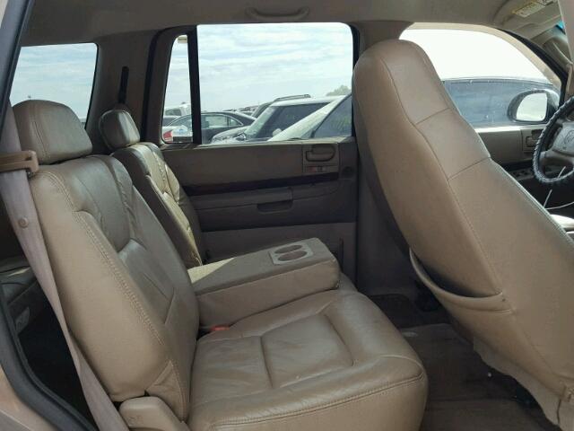 1B4HR28N51F521876 - 2001 DODGE DURANGO TAN photo 6