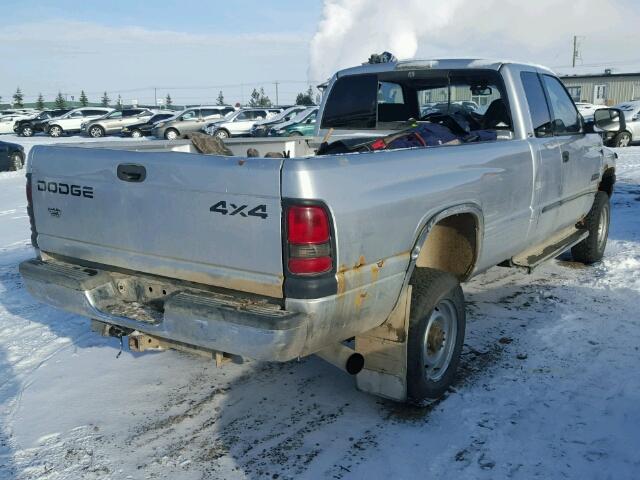 1B7KF23681J586462 - 2001 DODGE RAM 2500 SILVER photo 4