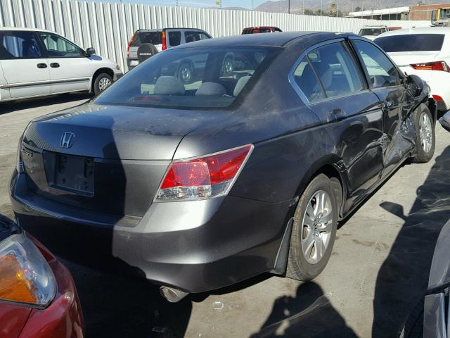 1HGCP2F48AA141118 - 2010 HONDA ACCORD LXP GRAY photo 4