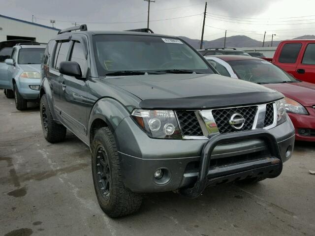 5N1AR18W66C665383 - 2006 NISSAN PATHFINDER GRAY photo 1