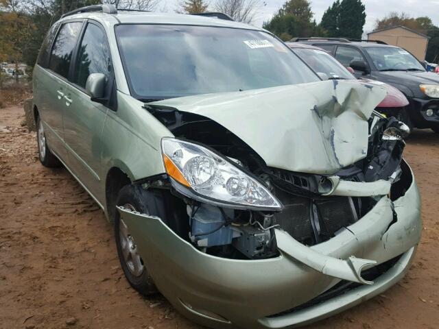 5TDZA22C66S557427 - 2006 TOYOTA SIENNA XLE GREEN photo 1