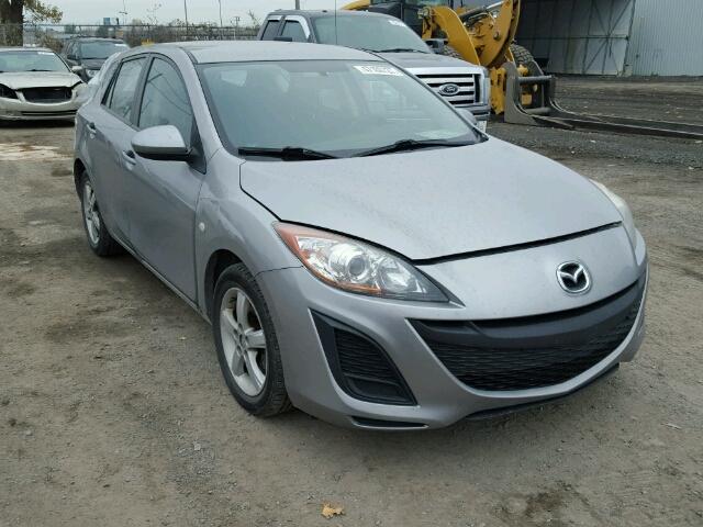 JM1BL1HF7A1275343 - 2010 MAZDA 3 I GRAY photo 1