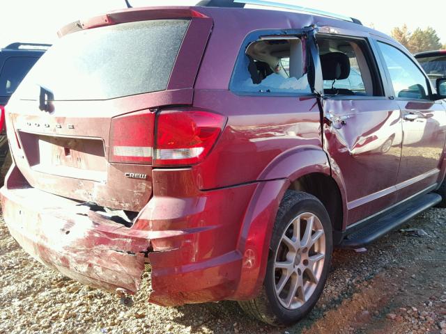 3D4PG3FG5BT506528 - 2011 DODGE JOURNEY CR RED photo 9