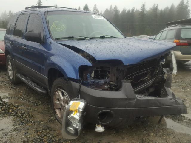 1FMYU03167KB77870 - 2007 FORD ESCAPE XLT BLUE photo 1