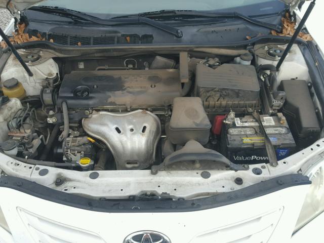 4T1BE46K87U633807 - 2007 TOYOTA CAMRY NEW WHITE photo 7