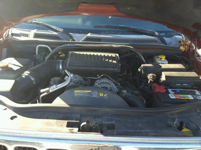 1J8HG58NX6C191356 - 2006 JEEP COMMANDER წითელი ფოტო 7