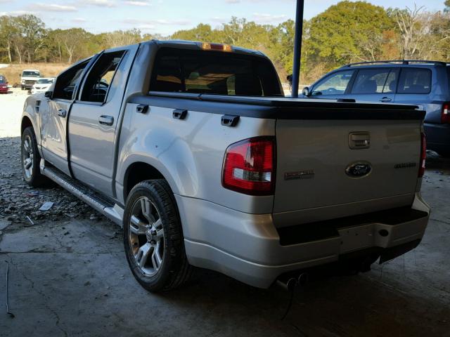 1FMEU3D84AUF04861 - 2010 FORD EXPLORER S SILVER photo 3