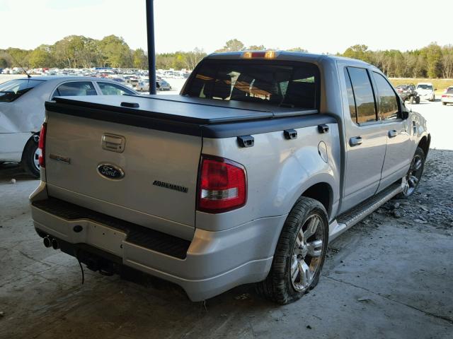 1FMEU3D84AUF04861 - 2010 FORD EXPLORER S SILVER photo 4