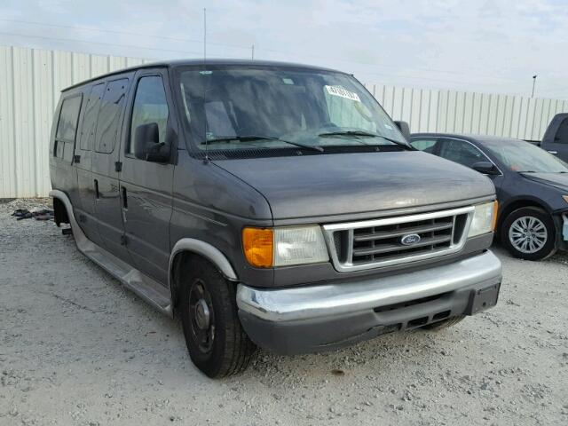 1FDRE14L86HA12647 - 2006 FORD ECONOLINE CHARCOAL photo 1