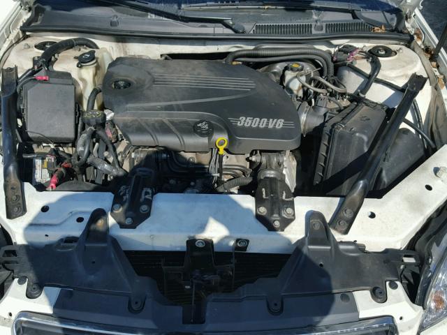 2G1WT58N879240372 - 2007 CHEVROLET IMPALA LT WHITE photo 7