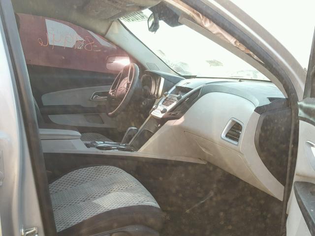 2GNFLCEK4C6139855 - 2012 CHEVROLET EQUINOX LS SILVER photo 5