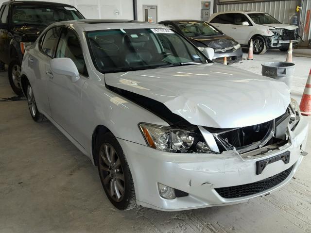 JTHCK262582023560 - 2008 LEXUS IS 250 SILVER photo 1