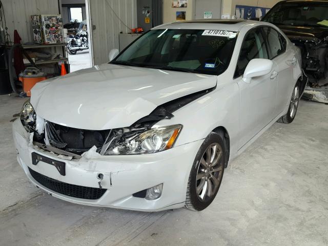 JTHCK262582023560 - 2008 LEXUS IS 250 SILVER photo 2