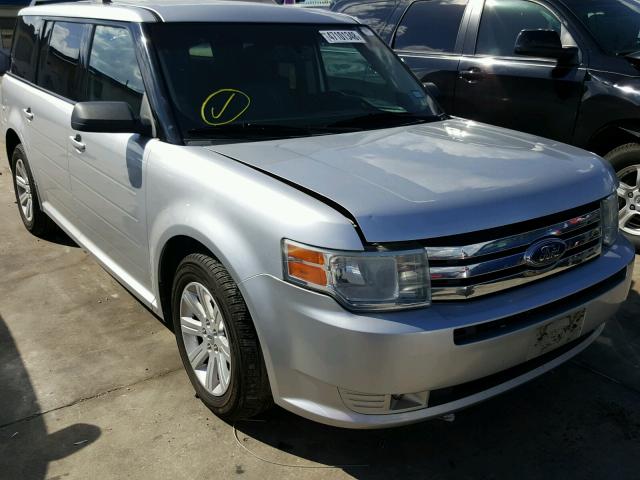 2FMGK5BC2ABA29279 - 2010 FORD FLEX SE SILVER photo 1