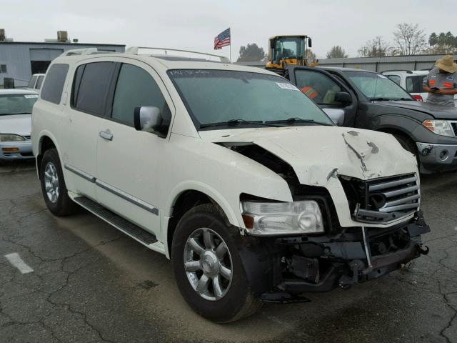 5N3AA08C16N808338 - 2006 INFINITI QX56 WHITE photo 1