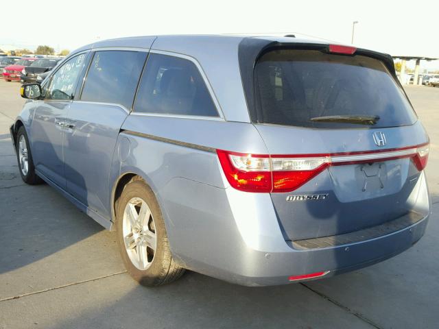 5FNRL5H94BB081300 - 2011 HONDA ODYSSEY TO BLUE photo 3