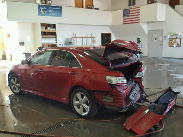 4T1BF3EKXBU146447 - 2011 TOYOTA CAMRY BASE RED photo 3