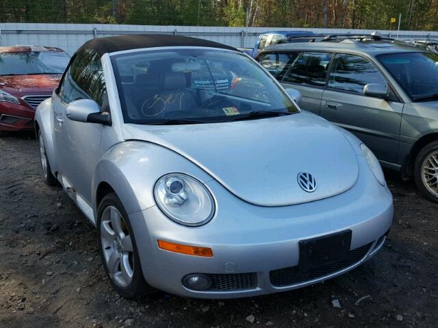 3VWSG31Y67M407044 - 2007 VOLKSWAGEN NEW BEETLE SILVER photo 1