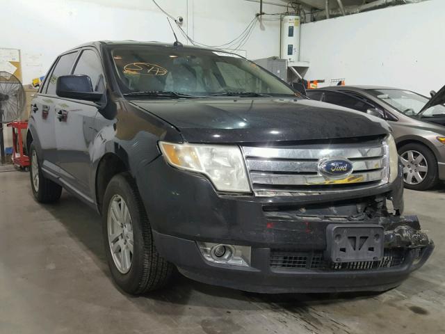 2FMDK38C48BA69436 - 2008 FORD EDGE SEL BLACK photo 1