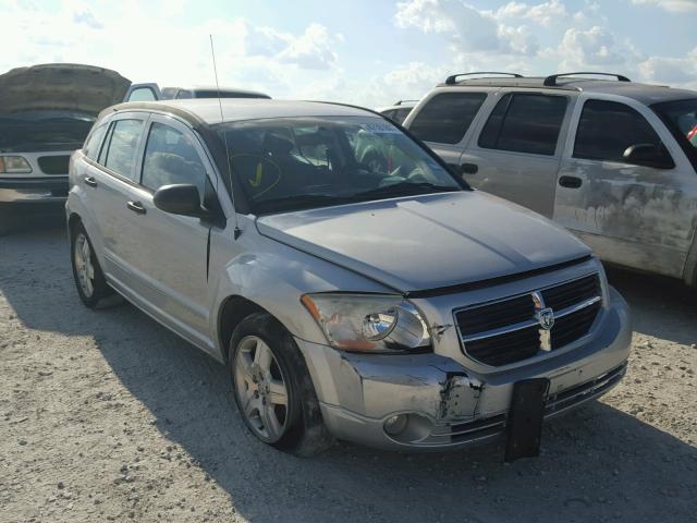 1B3HB48B37D557547 - 2007 DODGE CALIBER SX SILVER photo 1