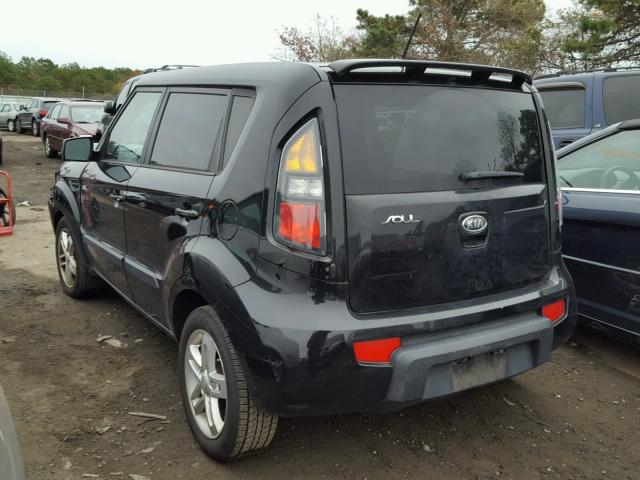 KNDJT2A2XB7197471 - 2011 KIA SOUL + BLACK photo 3