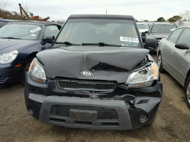 KNDJT2A2XB7197471 - 2011 KIA SOUL + BLACK photo 9