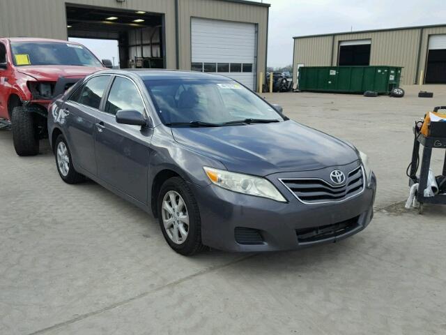 4T4BF3EK2BR132113 - 2011 TOYOTA CAMRY BASE GRAY photo 1