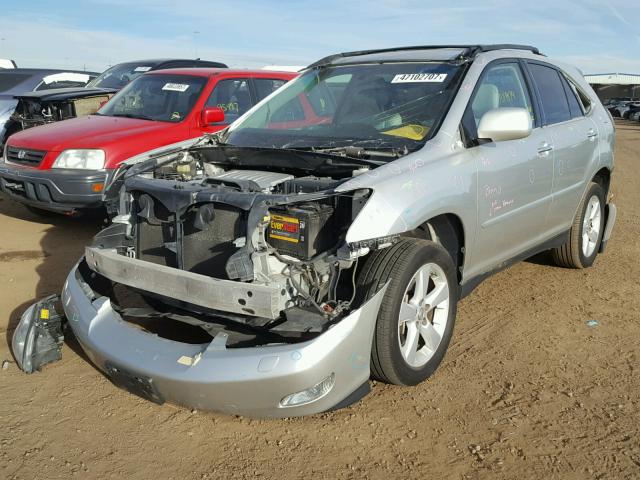 2T2HK31U08C051902 - 2008 LEXUS RX 350 SILVER photo 2