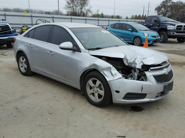 1G1PC5SB1D7326297 - 2013 CHEVROLET CRUZE LT SILVER photo 1