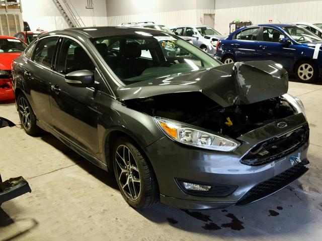 1FADP3F21FL231719 - 2015 FORD FOCUS SE GRAY photo 1