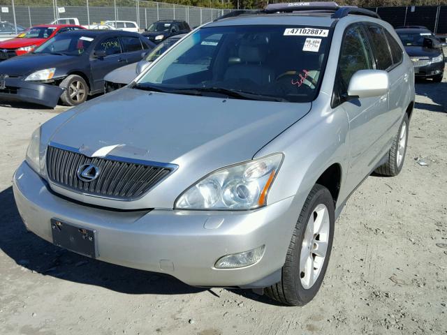 2T2HA31U35C067798 - 2005 LEXUS RX 330 SILVER photo 2