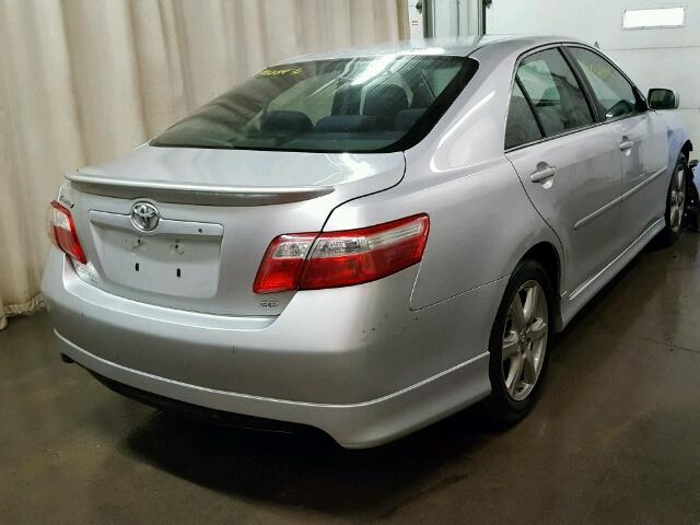 4T1BE46K99U794850 - 2009 TOYOTA CAMRY BASE SILVER photo 4