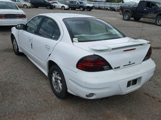 1G2NE52E75M147496 - 2005 PONTIAC GRAND AM S Ağ foto 3