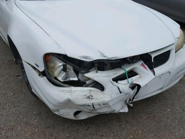 1G2NE52E75M147496 - 2005 PONTIAC GRAND AM S Ağ foto 9