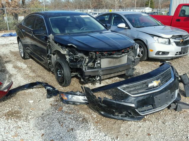 2G11X5SL7E9268330 - 2014 CHEVROLET IMPALA LS BLACK photo 1